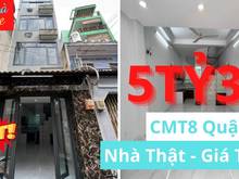 Hình ảnh Nhà 5 tầng hẻm 3m đường CMT8 trung tâm Q10 giá chỉ 5ty38