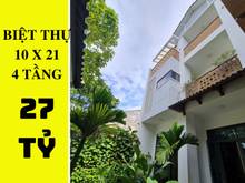 Hình ảnh ✅ Biệt Thự Đặng Thùy Trâm P.13 Bình Thạnh - 10 x21 chỉ 27 tỷ