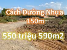Hình ảnh 591m2 đất thị trấn ngay đường Đoàn Thị Điểm 550tr
