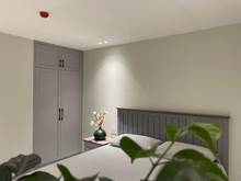 Hình ảnh 🌈🌈Mb6623 nạp rút nhanh chóng studio Q.1 tone xám full nội thất khu bếp rộng lớn_tủ lạnh✨