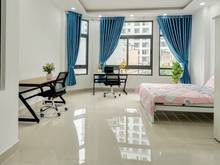 Hình ảnh Căn Hộ Full Nội Thất,Ban Công Cửa Sổ Rộng 40m2 1PN_Nguyễn Thiện Thuật