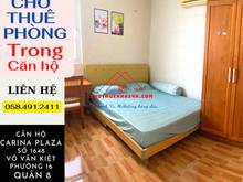 Hình ảnh Cho Thuê 1 Phòng Trong Căn Hộ CARINA PLAZA số 1648 Võ Văn Kiệt, Quận 8