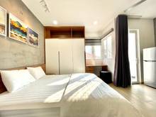 Hình ảnh Studio full nội thất, có ban công cửa sổ thoáng. Hình thật - Giá thật.