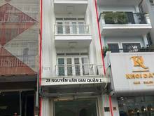Hình ảnh Cho Thuê Nhà mặt Tiền NGUYỄN VĂN GIAI QUẬN 1 DT 5X16M 4 LẦU MỚI ĐẸP