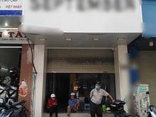 Hình ảnh mặt tiền Lý Tự TRọng quận 1 kế bên vòng xoay