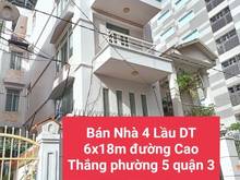 Hình ảnh Bán Nhà Hẻm thông 8m đường Cao Thắng Quận 3 DT 6x18m 3 Lầu Giá Rẻ