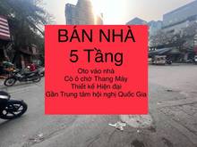Hình ảnh Cần bán nhà 5 tầng-Oto vào nhà-Cạnh Trung tâm hội nghị Quốc Gia-60m2