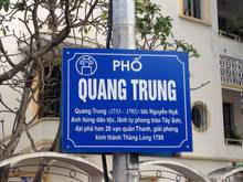 Hình ảnh Cho thuê nhà mặt phố Quang Trung , DT 75m2, MT 5.6m.