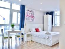 Hình ảnh Mb6623 nạp rút nhanh chóng Studio Cao cấp Ban công thoáng full nội thất gần CV Lê Văn Tám