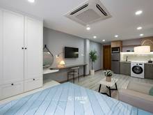 Hình ảnh Căn Hộ tích hợp service & nội thất Cao Cấp_kèm smartTV, sofa, bếp_PNH
