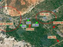 Hình ảnh Ra gấp lô đất 3777m2 xã Phan Rí Thành, mặt tiền sông, đất cây lâu năm