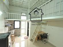 Hình ảnh Studio full nội thất cơ bản, ban công thoáng mát, gần chợ Lý Phục Man