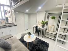 Hình ảnh CH duplex Phó Đức Chính, nội thất mới, phòng sạch sẽ, khu an ninh.