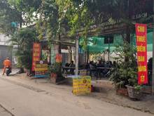 Hình ảnh Sang quán cafe có nhiều cây xanh 2 mặt tiền khu dân cư đông.