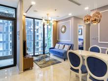 Hình ảnh Cho thuê 2PN Vinhomes Golden River (Bason) nội thất như hình 100%