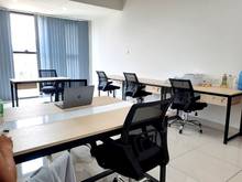 Hình ảnh Cần cho thuê văn phòng The Sun Avenue đã set up sẵn nội thất bàn ghế