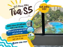 Hình ảnh Cắt Lỗ Căn Hộ 1PN+1 47m2 Tòa S5 Full Nội Thất VHGP Q9