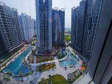 Hình ảnh Căn Terrace sân vườn rộng từ phòng khách đến phòng ngủ, view tháp B