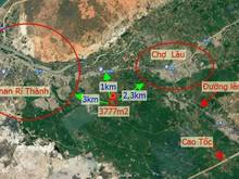 Hình ảnh Kẹt tiền bán gấp 3777m2 đất trồng cây lâu năm Phan Rí Thành, cạnh sông
