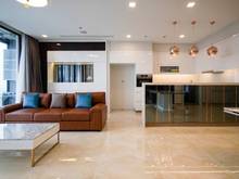 Hình ảnh Cho thuê 3PN vip lầu cao view trọn vẹn sông Sài Gòn nội thất cao cấp