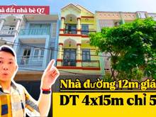 Hình ảnh ✅Nhà đường 12m✅ DT 4x15m đường Huỳnh Tấn Phát thị trấn Nhà Bè