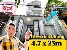 Hình ảnh ✅Diện tích khủng✅ 4.7 x 25m nhà xây mới giá rẻ