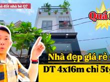 Hình ảnh ✅Nhà đẹp giá rẻ Q7✅ DT 4x16m full nội thất cao cấp giá chỉ 5tỷ750