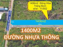 Hình ảnh Bán Gấp 1400m2 Full Hồng 2 Mặt Tiền Nhựa