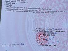 Hình ảnh Bán Đất Mặt Tiền đường Xuân Thới Thượng 1,gần Ngã ba Giồng Hóc Môn
