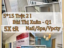 Hình ảnh 5*15 Trệt 2 lầu BÙI THỊ XUÂN q1 trung tâm quá đẹp giá rẻ