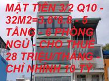 Hình ảnh Bán nhà mặt tiền Ba Tháng Hai Q10 32m2 giá rẻ chỉ 10.5 tỷ