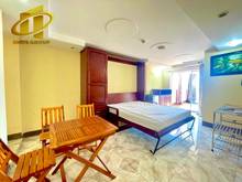 Hình ảnh Studio cửa sổ 2 giường lớn full nội thất - gần Lotte quận 7