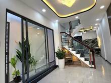 Hình ảnh Nhà đẹp nhất Nguyễn Cửu Vân 4,2*10 vuông vức, thiết kế sang tr