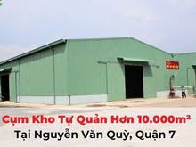 Hình ảnh Cho thuê cụm kho tự quản hơn 10.000m2 tại Q7. Diện tích thuê từ 45m2