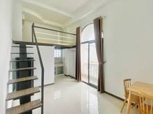 Hình ảnh Duplex ban công full nội thất Quận 7 gần Đh Ufm, Kcx tân thuận
