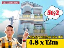 Hình ảnh ✅✅ Nhà phố KDC Sài Gòn Mới✅ Nhà đẹp vào ở ngay đường trải nhựa 7m