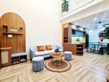 Hình ảnh nhà đẹp giá rẻ, nhà thiết kế 1 TRET, 1LẦU, 2 PN, 3 WC GIÁ 1TY7 DTSD: