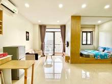 Hình ảnh Căn Hộ Studio 1PN Ban công Cửa sổ thoáng Full Nội thất Lotte Quận 7