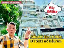 Hình ảnh ✅✅Nhà phố Tân Cổ Điển✅ DT 5x12 mở hậu 7m trệt lửng 2lầu sân thượng