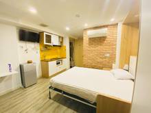 Hình ảnh Mb6623 nạp rút nhanh chóng Studio ngay ngã tư Hàng Xanh_Full nội thất_Cửa sổ thoáng