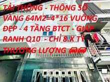 Hình ảnh Bán nhà hẻm nhựa 6m Âu Cơ 64m2 giá chỉ 8.x tỷ