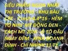 Hình ảnh Bán nhà hẻm 10m Đồng Đen 71m2 chỉ nhỉnh 11 tỷ