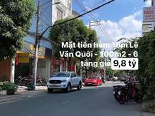 Hình ảnh Mặt tiền hẻm 16m Lê Văn Quới – Bình Tân, 100m2- 6 tầng giá 9,8 tỷ
