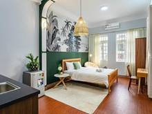 Hình ảnh Mình còn căn máy lạnh có ban công VIP diện tích 28m2 tại 22 Đề Thám Q1