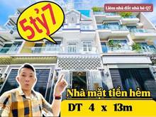 Hình ảnh ✅✅Nhà mặt tiền kinh doanh✅ DT 4x13m trệt 2lầu sân thượng