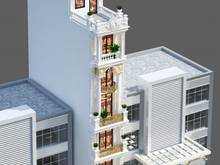 Hình ảnh Cho thuê nhà mặt phố Yên Lãng, 70mx 8 tầng, thang máy, 50 triệu/tháng
