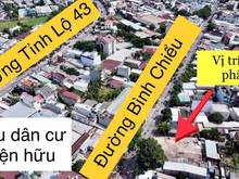 Hình ảnh Mặt tiền Bình Chiểu đường 15m, 132m2, chỉ hơn 8.x tỷ, ngay TP Thủ Đức.