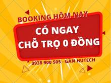 Hình ảnh Đặt chỗ hôm nay - nhận ngay chỗ trọ 0 đồng (áp dụng đến 30/07)