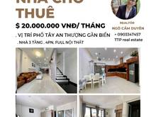 Hình ảnh 🔻 𝐍𝐇𝐀̀ 𝐂𝐇𝐎 𝐓𝐇𝐔𝐄̂  𝐊𝐕 𝐩𝐡𝐨̂́ 𝐀𝐧 𝐭𝐡𝐮̛𝐨̛̣𝐧𝐠 𝟒𝐏𝐍