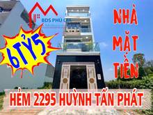 Hình ảnh 🎈Nhà Mới Hiện Đại 4 Tầng Hẻm 🚘10m🔴Huỳnh Tấn Phát Nhà Bè